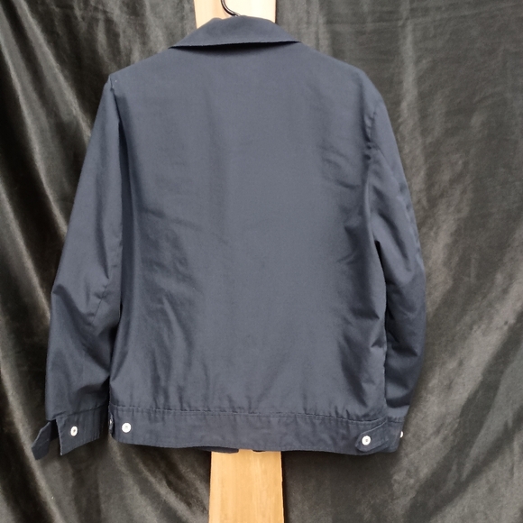 Navy blue London Fog zip up size 42 reg. Men's jacket - Picture 9 of 17